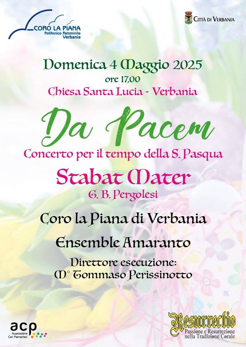 Concerto: Da Pacem