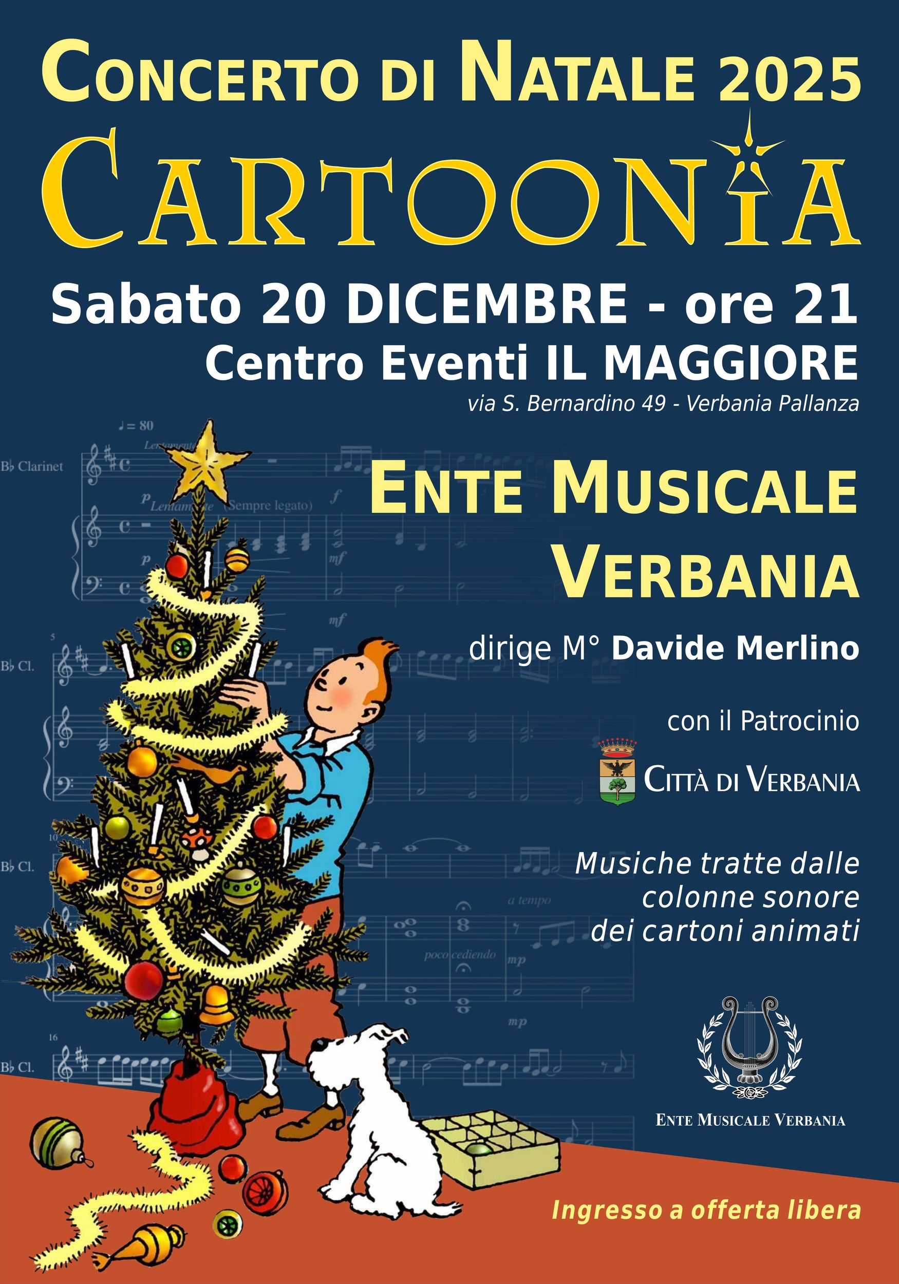Concerto di Natale 2025 Ente Musicale Verbania