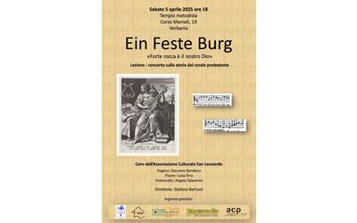 Concerto: Ein feste Burg «Forte rocca è il nostro Dio»