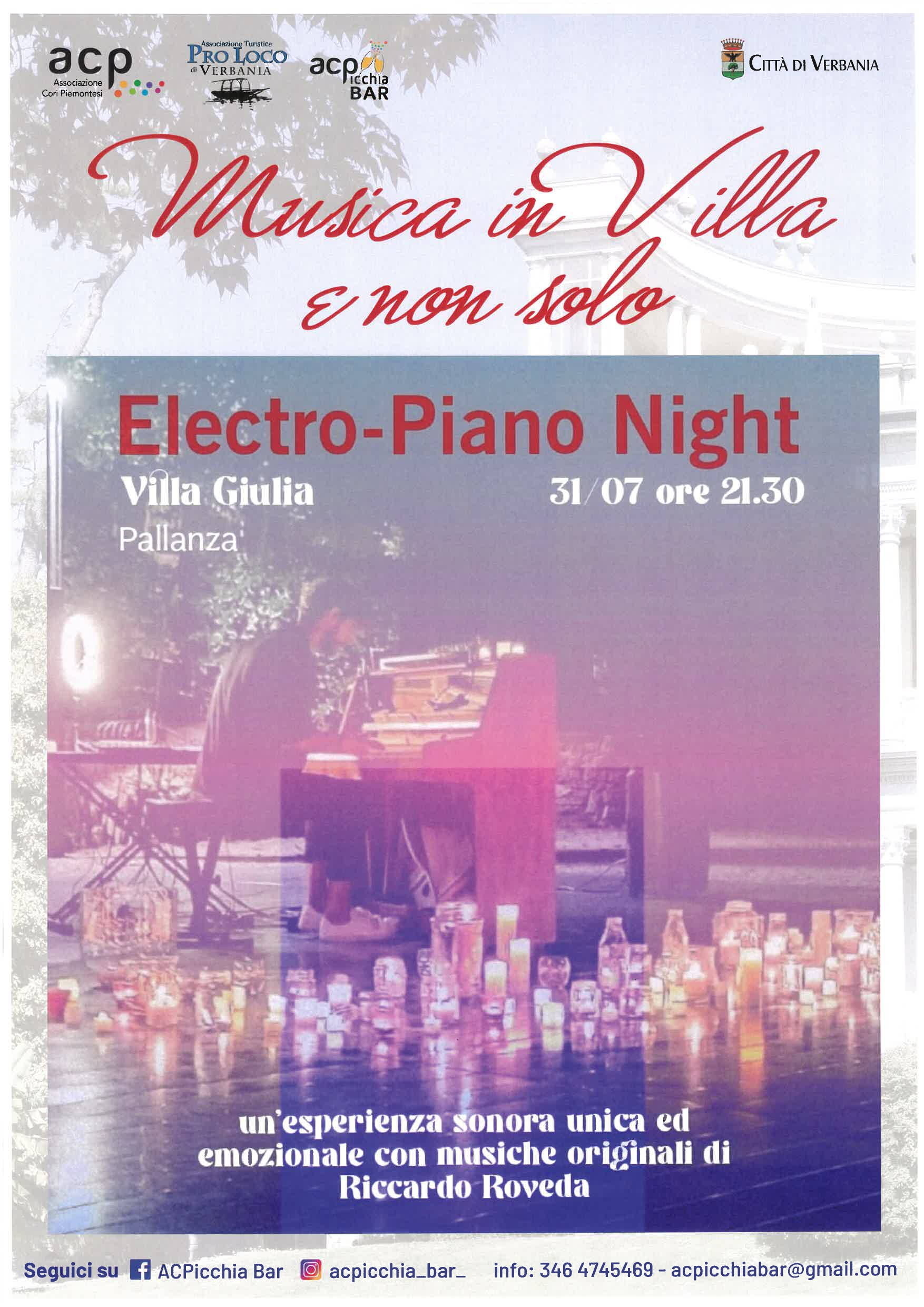 Concerto "Electro-Piano Night" 