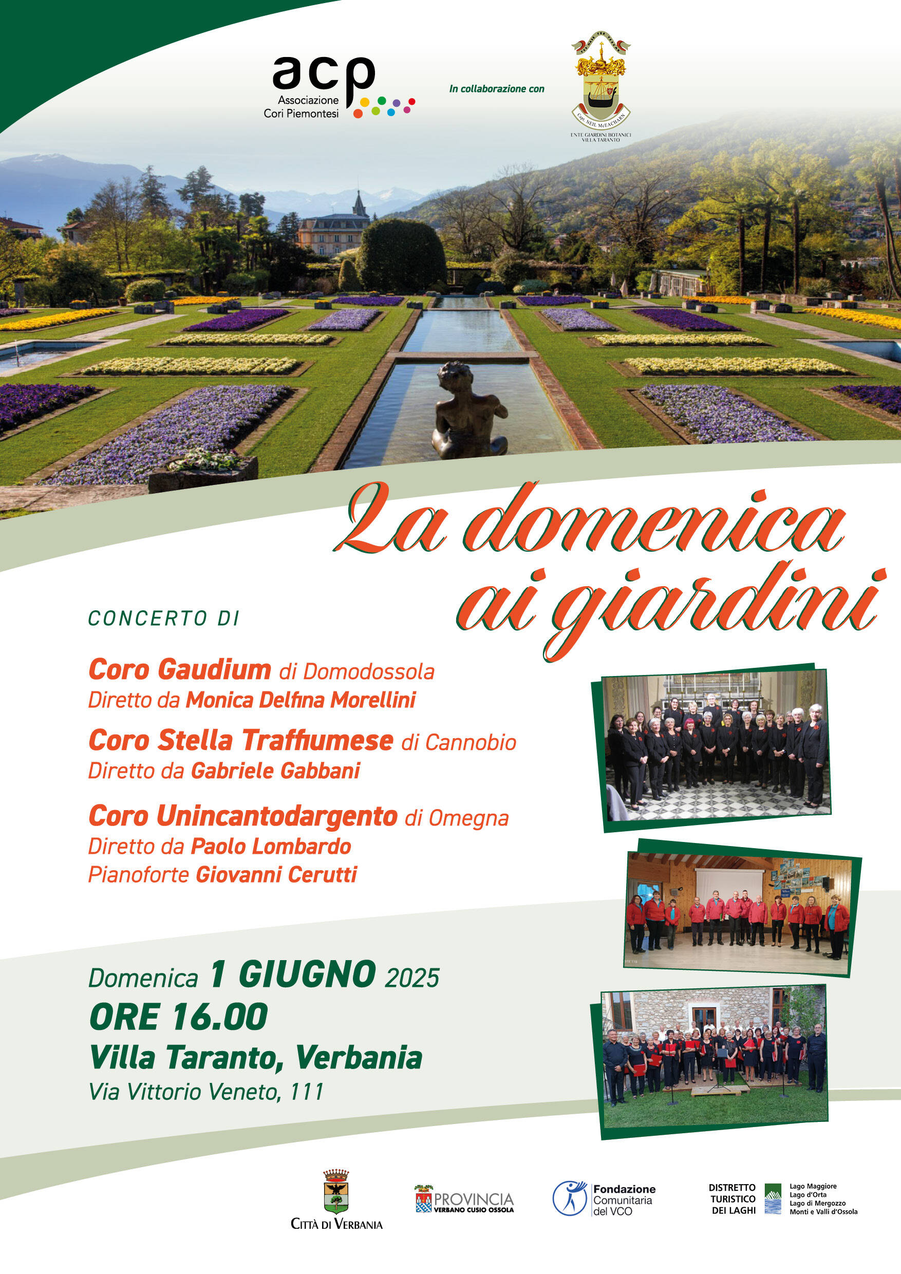 Concerto: La domenica ai giardini 01 06 25