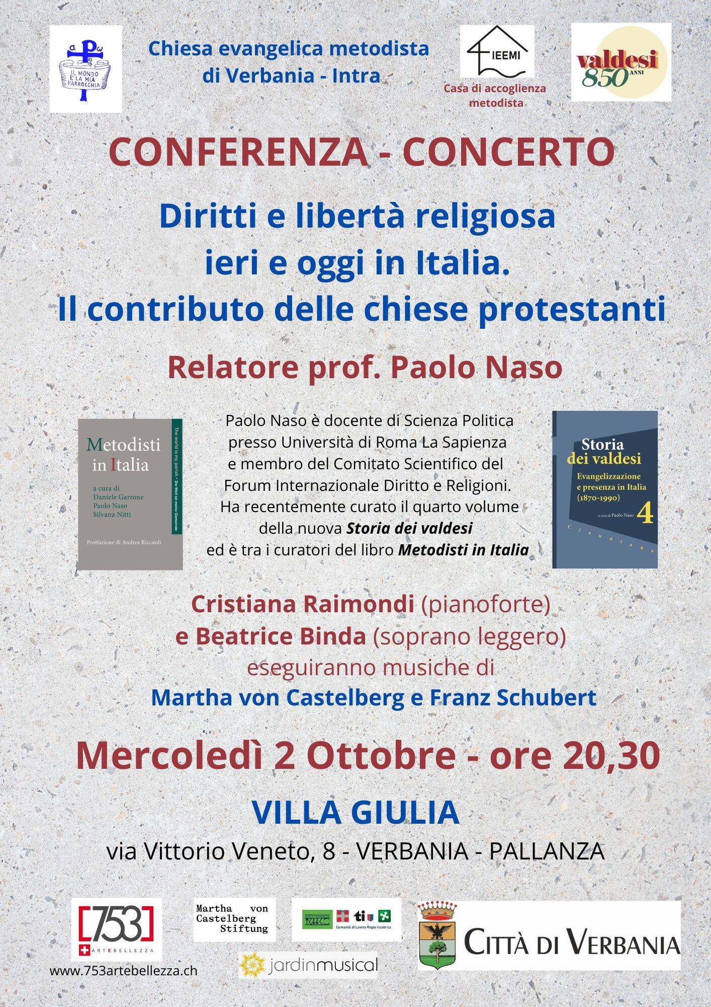 Immagine: Conferenza Concerto 02 10 24