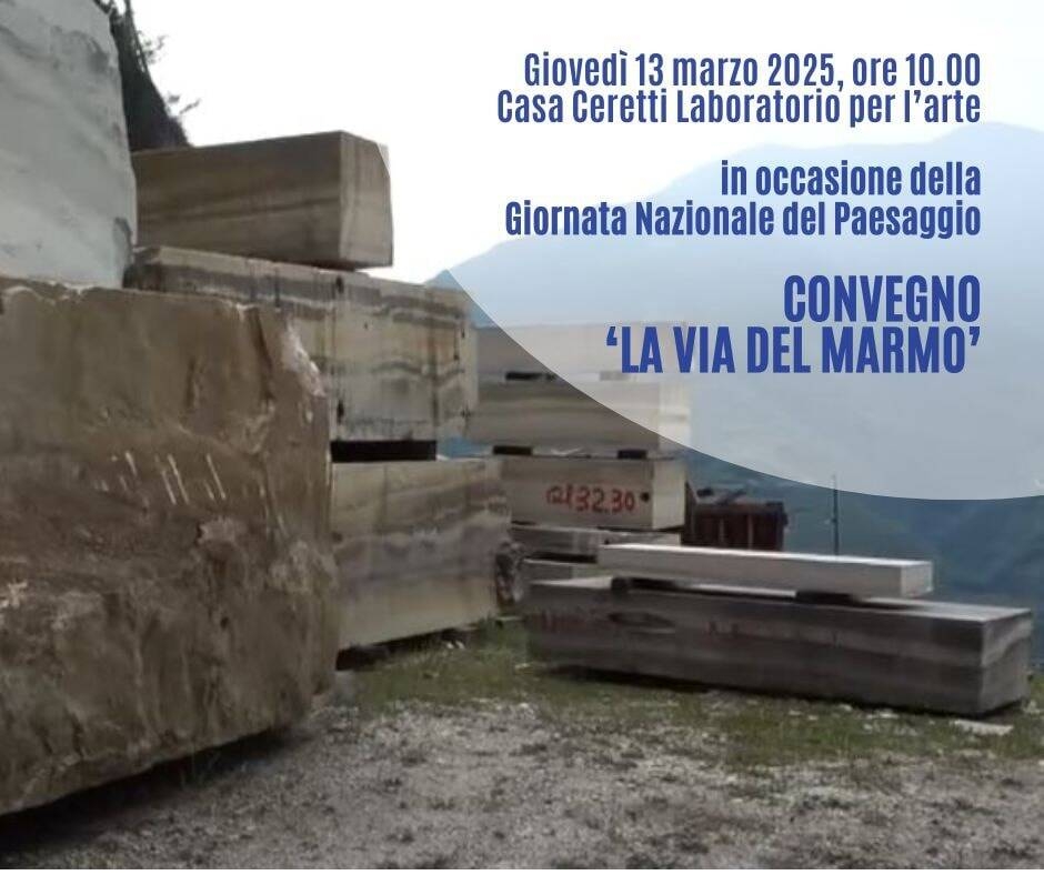 Convegno La via del Marmo
