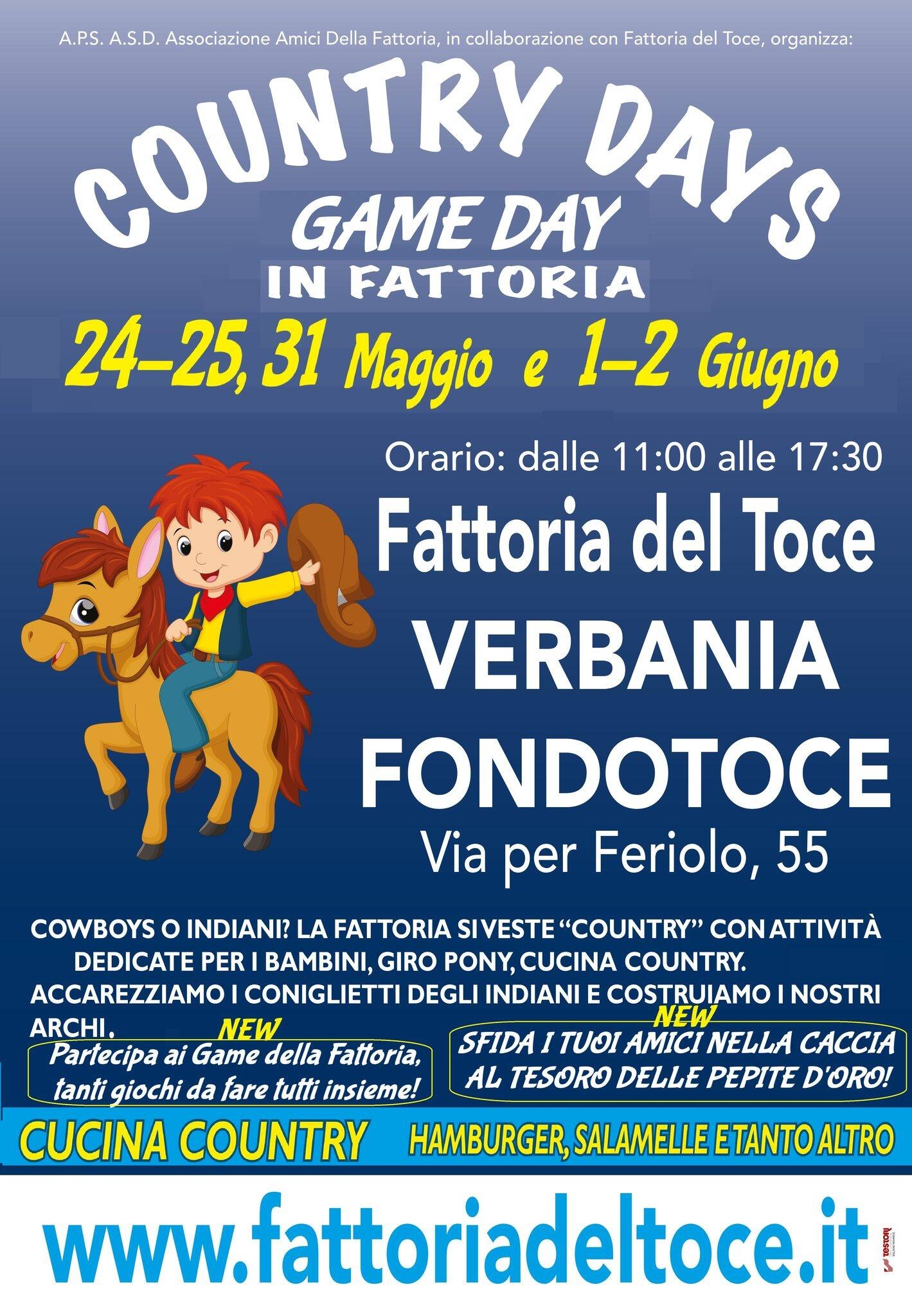 Country Days - Game day in Fattoria 