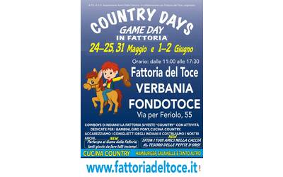 Country Days - Game day in Fattoria 