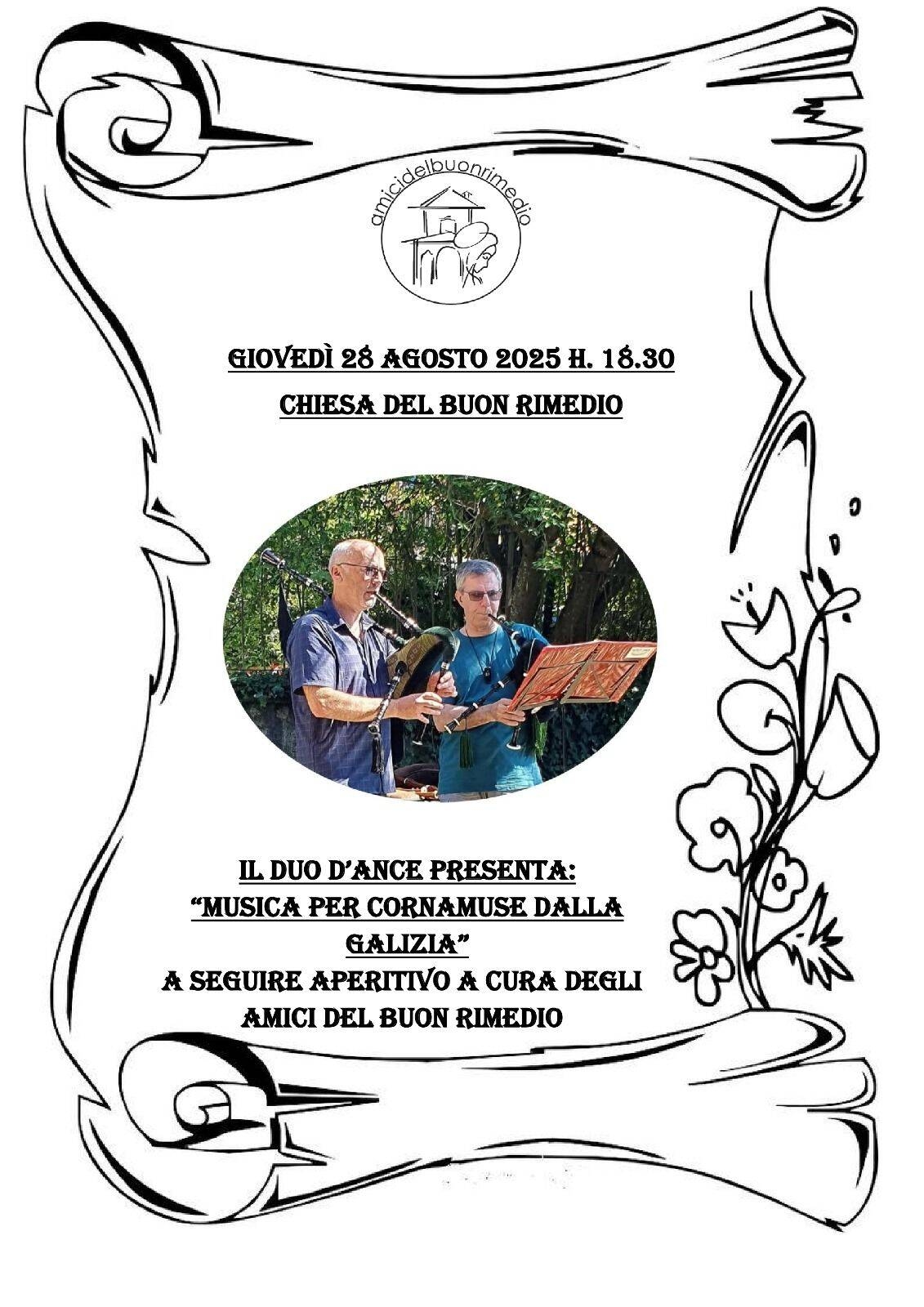 Duo d'Ance Chiesa del Buon Rimedio 28 08 25  Duo d'Ance Chiesa del Buon Rimedio 28 08 25