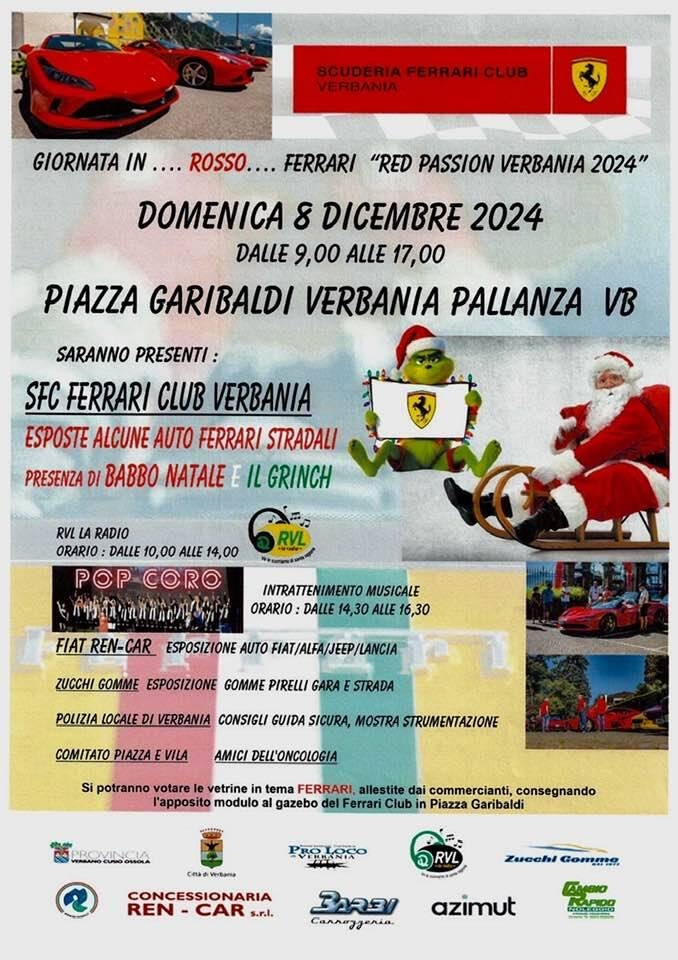 Immagine: Ferrari Red Passion Verbania 2024