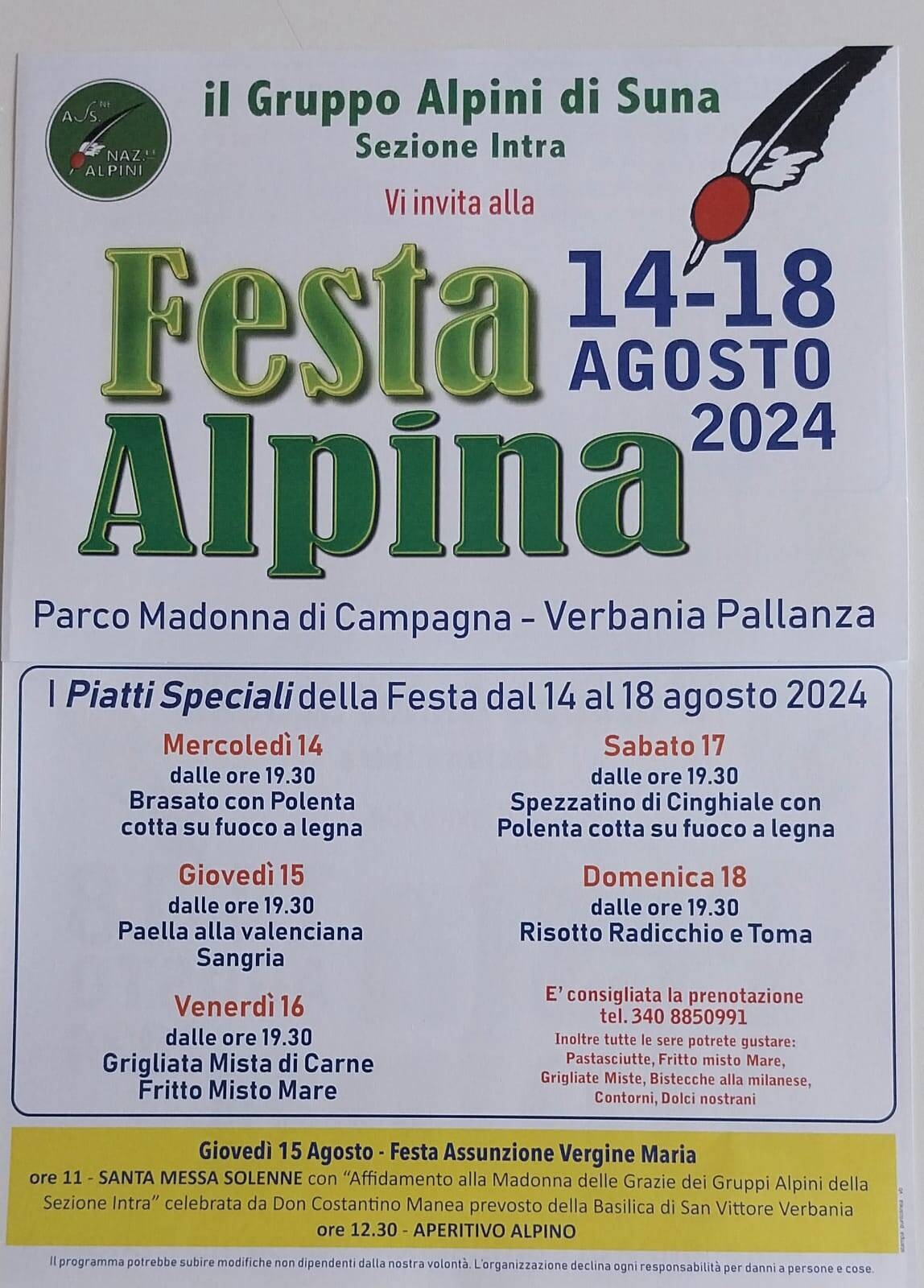 Immagine: Festa Alpina 2024