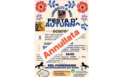 Festa d' autunno 2025 ANNULLATA