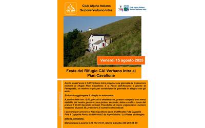 Festa del Rifugio CAI Verbano Intra al Pian Cavallone 
