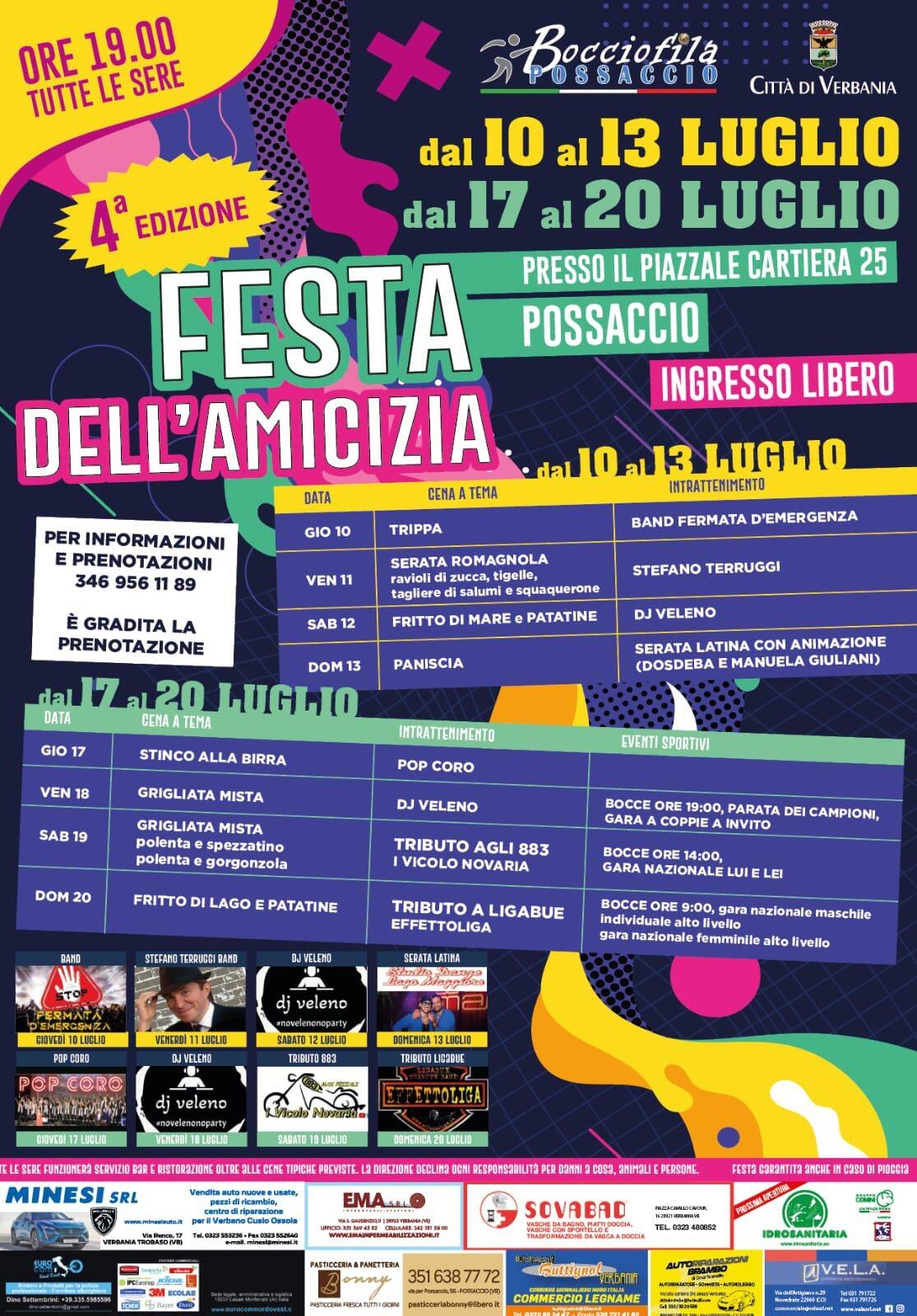 Festa dell'Amicizia - 4^ edizione