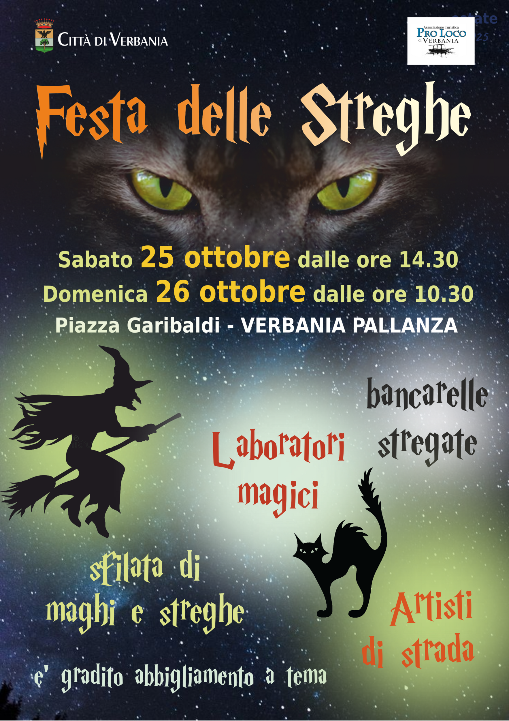 Festa delle Streghe 25 26 ottobre