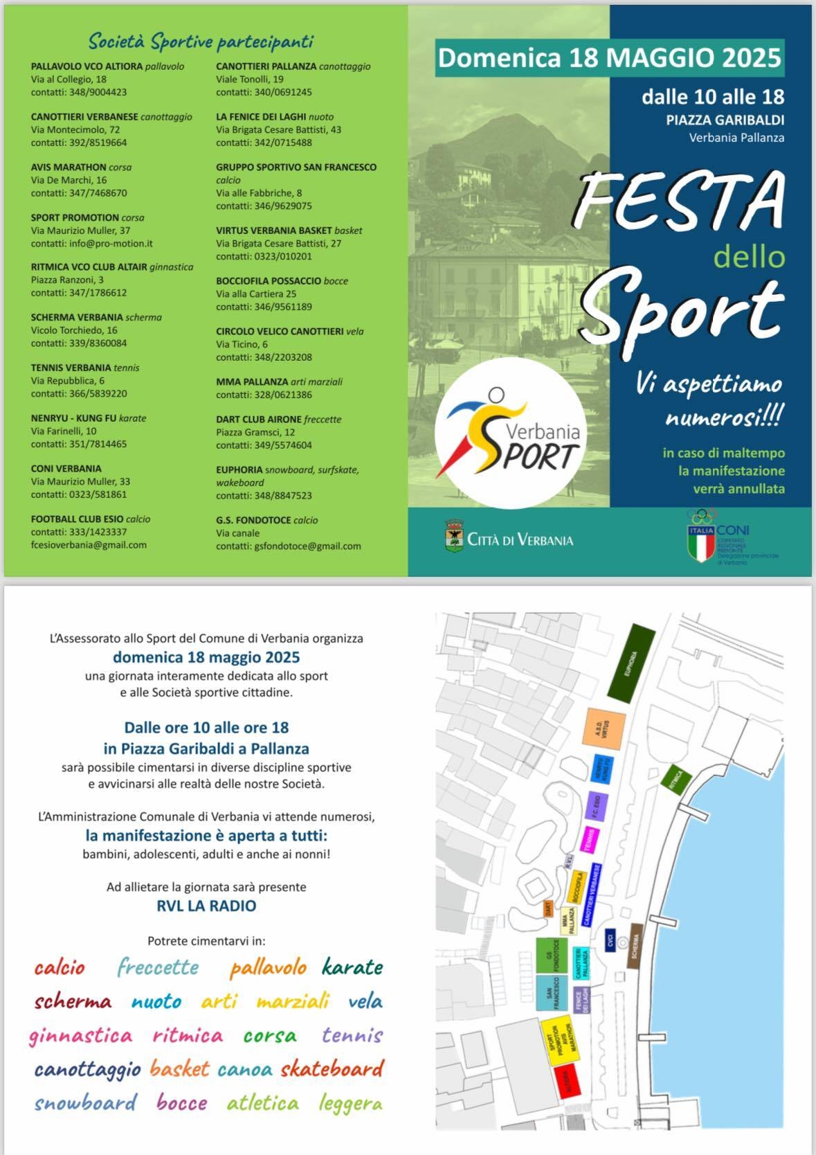Festa dello Sport 2025
