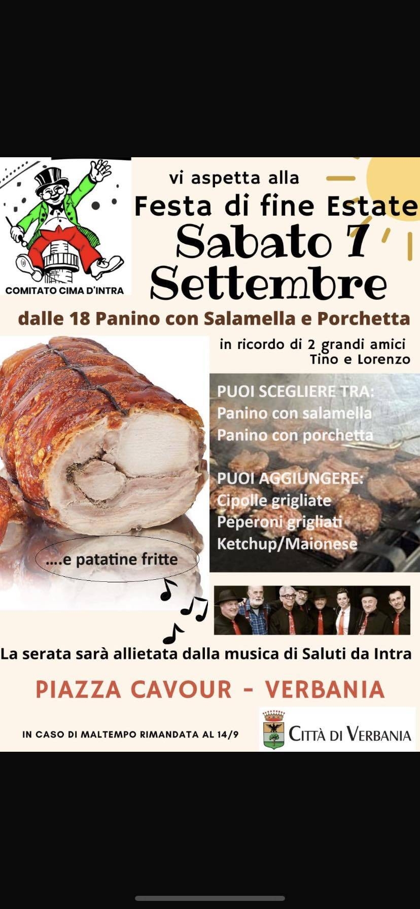 Immagine: Festa di fine estate