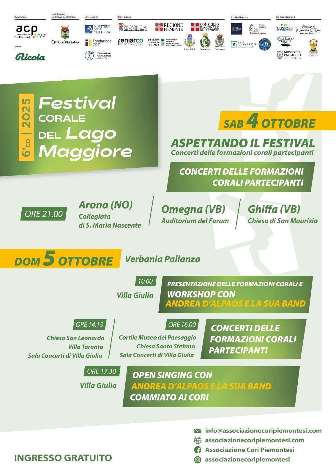 Immagine: Festival Corale 2025