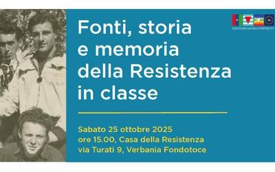 Fonti, storia e memoria della Resistenza in classe