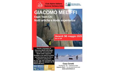 Giacomo Meliffi dell’Eagle Team CAI. Notti artiche e Ande experience