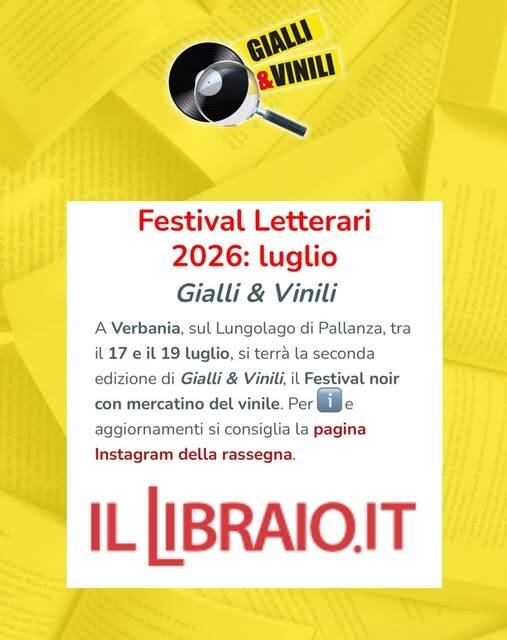 Immagine: gialli  e vinili 2026 