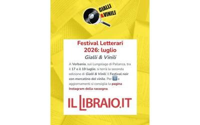 Immagine: gialli  e vinili 2026 