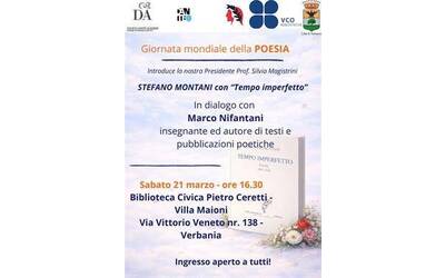 Giornata internazionale della poesia. Tempo imperfetto