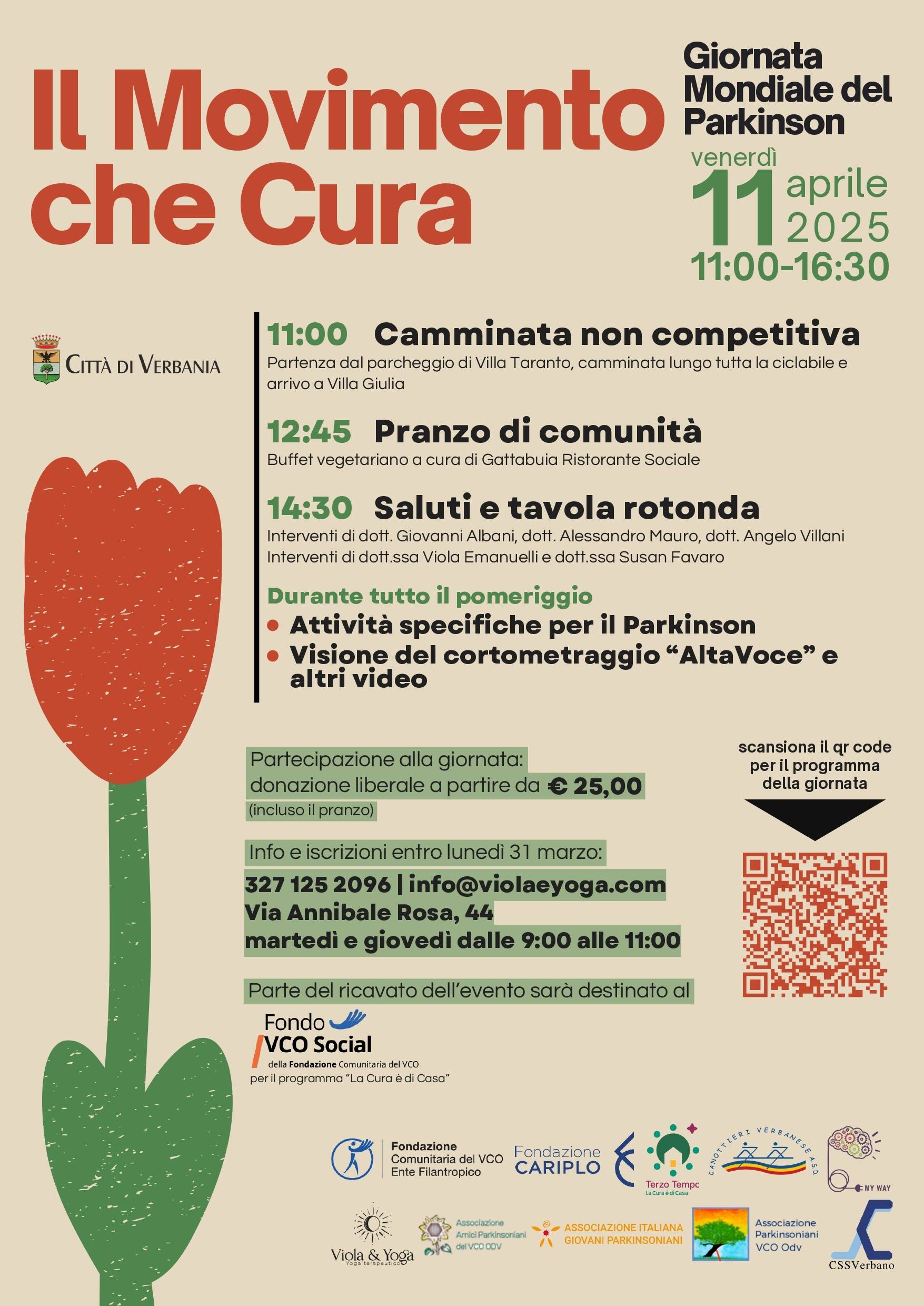 Immagine: Giornata Mondiale del Parkinson - Il Movimento che Cura