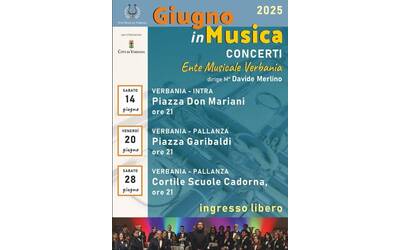 Immagine: Giugno in Musica 2025 Concerti 