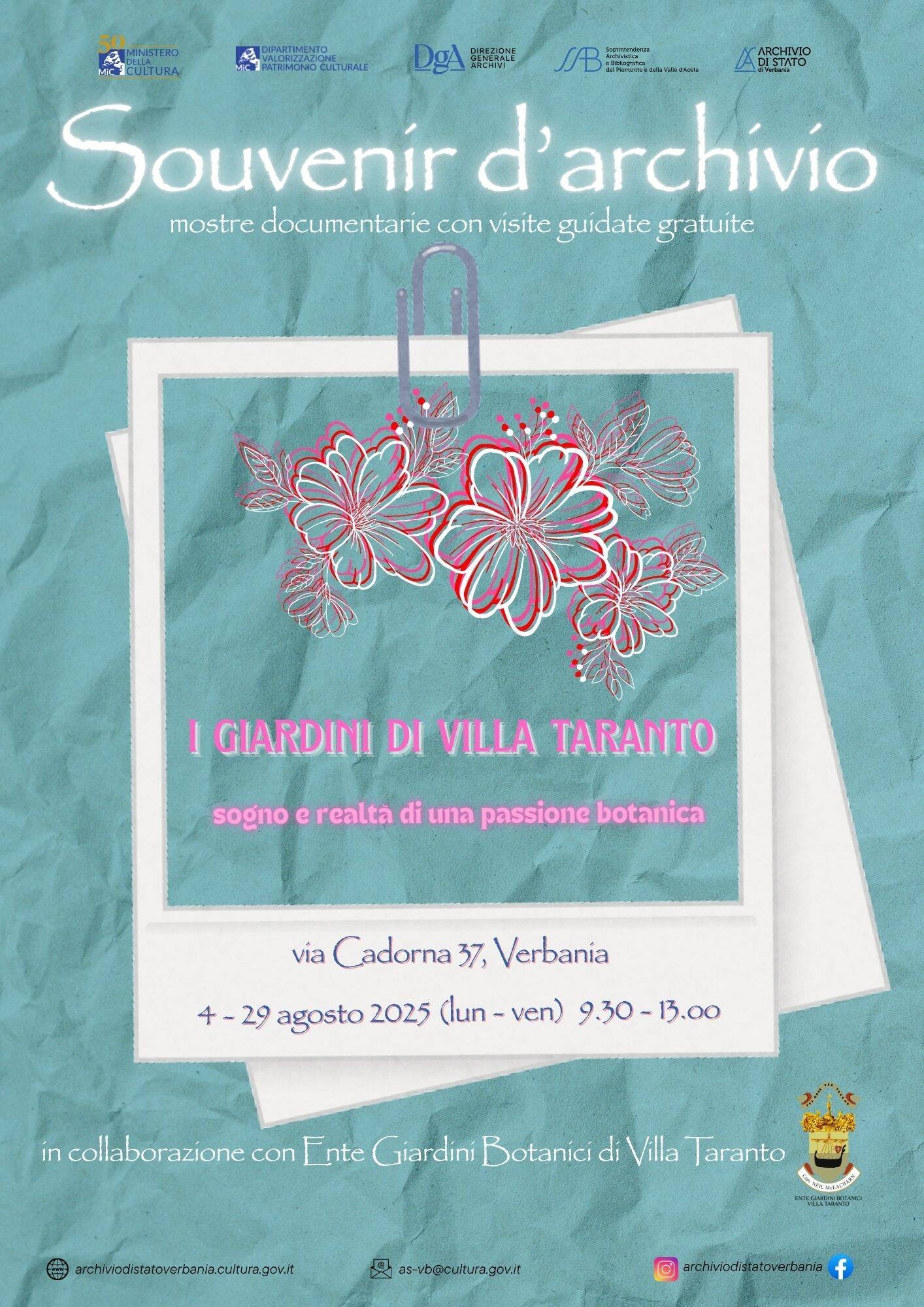 I Giardini di Villa Taranto. Sogno e realtà di una passione botanica
