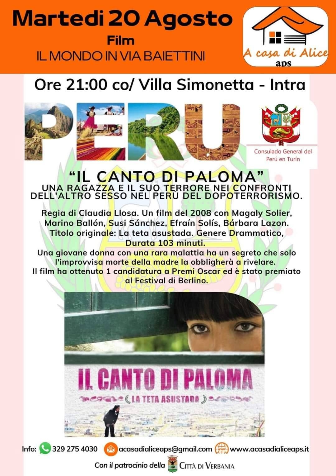 Immagine: Il canto di Paloma