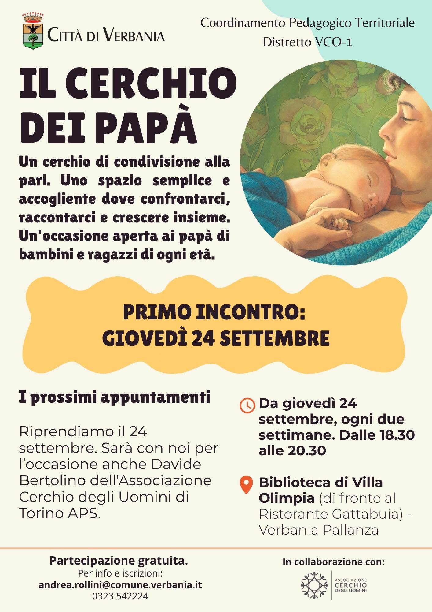 Immagine: Il cerchio dei papà
