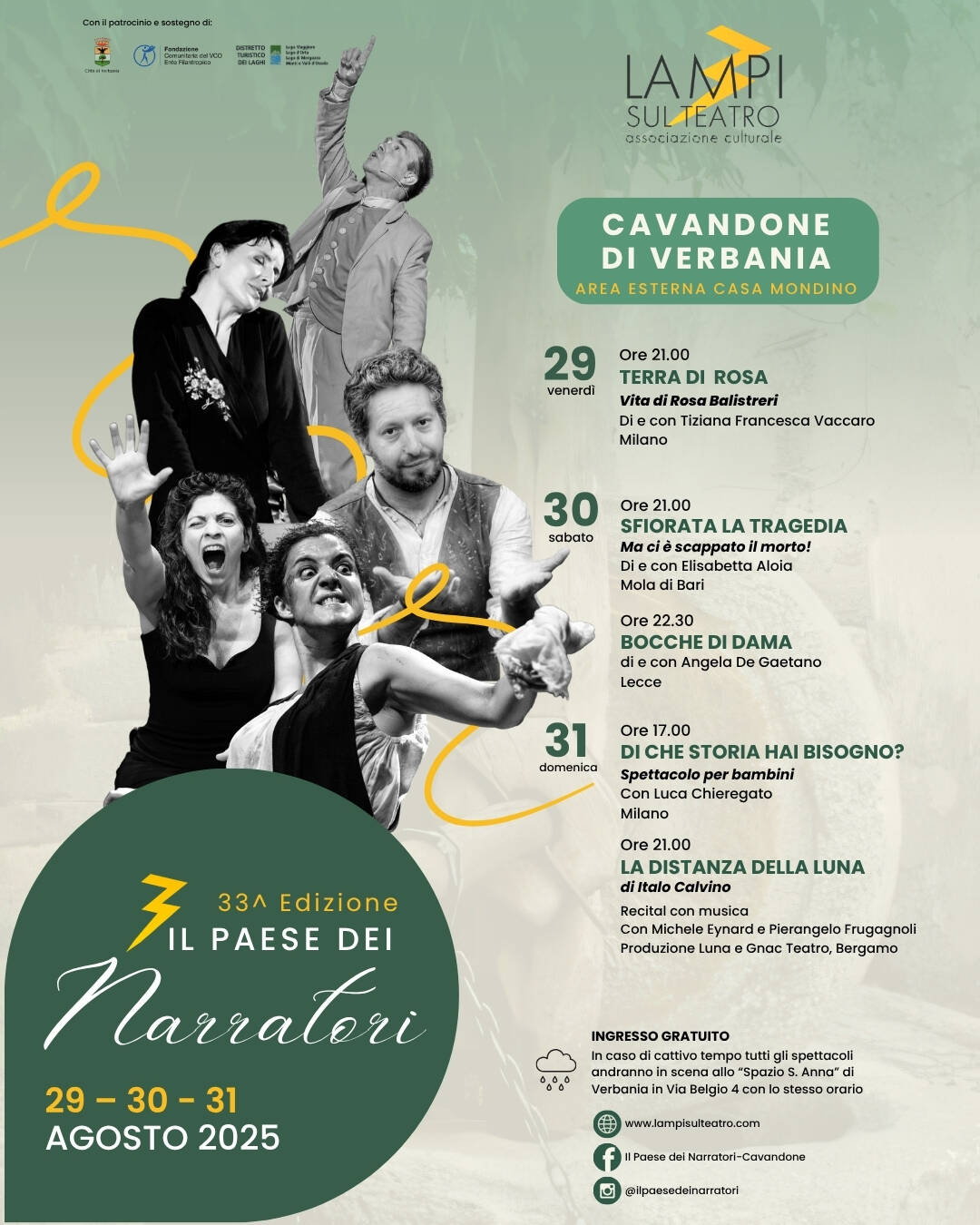Il Paese dei Narratori 33^ edizione