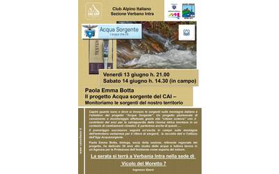 Il progetto Acqua Sorgente del CAI. Monitoriamo le sorgenti del nostro territorio