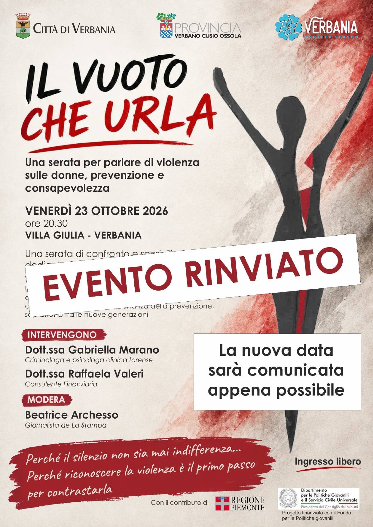 IL VUOTO CHE URLA - RIMANDATO