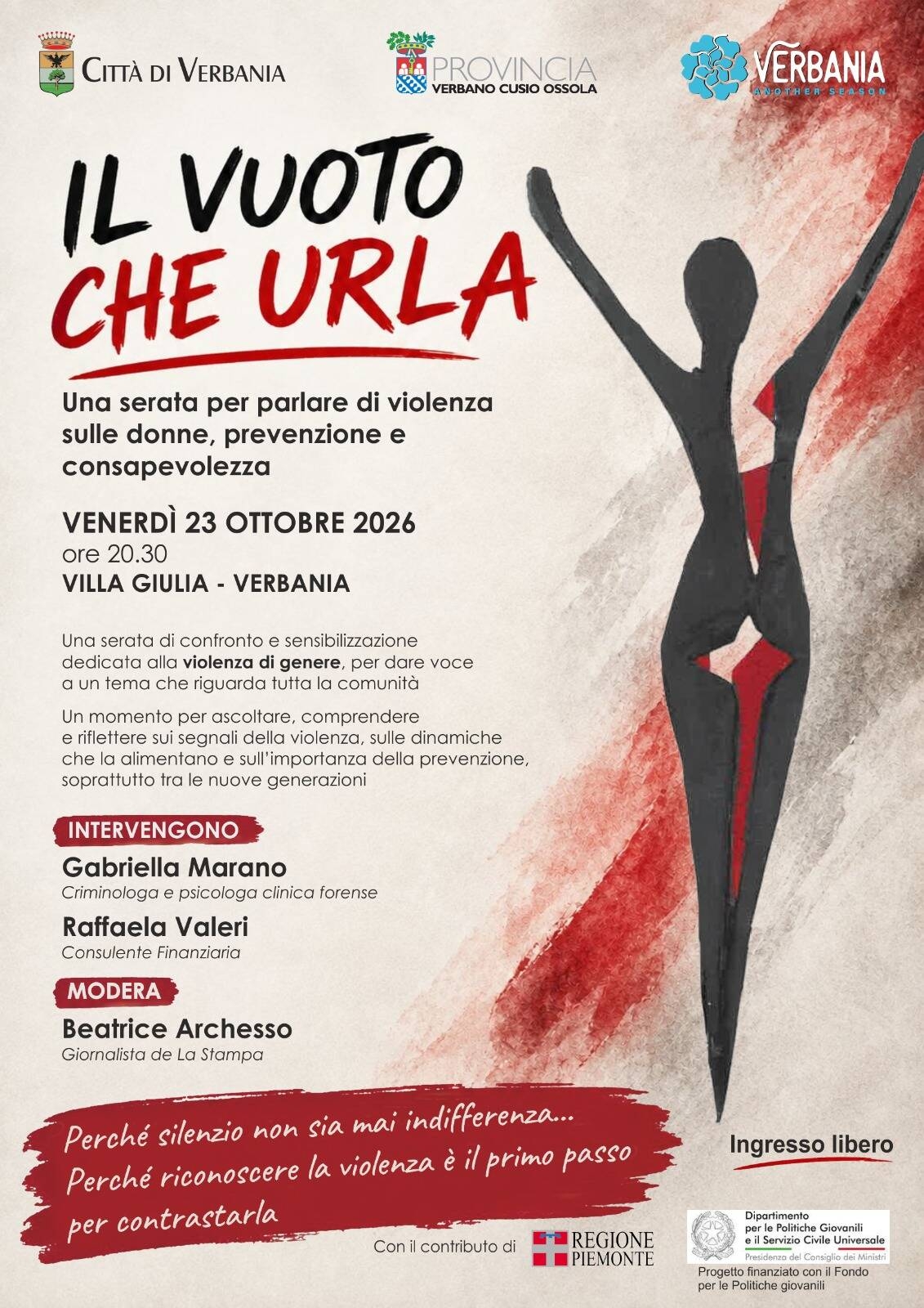 Immagine: IL VUOTO CHE URLA