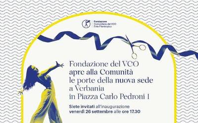 Immagine:  Inaugurazione della nuova sede di Fondazione Comunitaria VCO 2