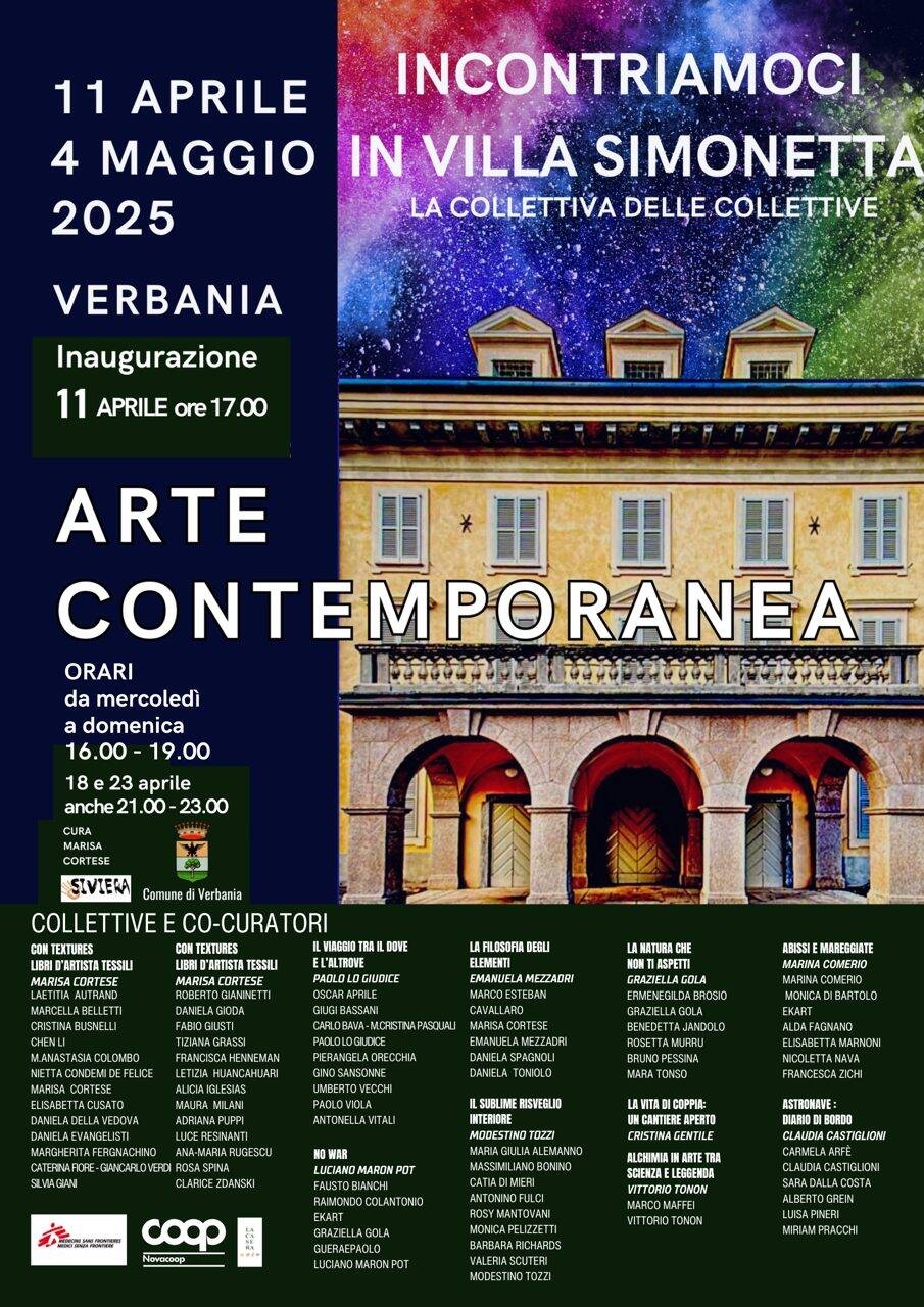 Incontriamoci in Villa Simonetta - La collettiva delle collettive