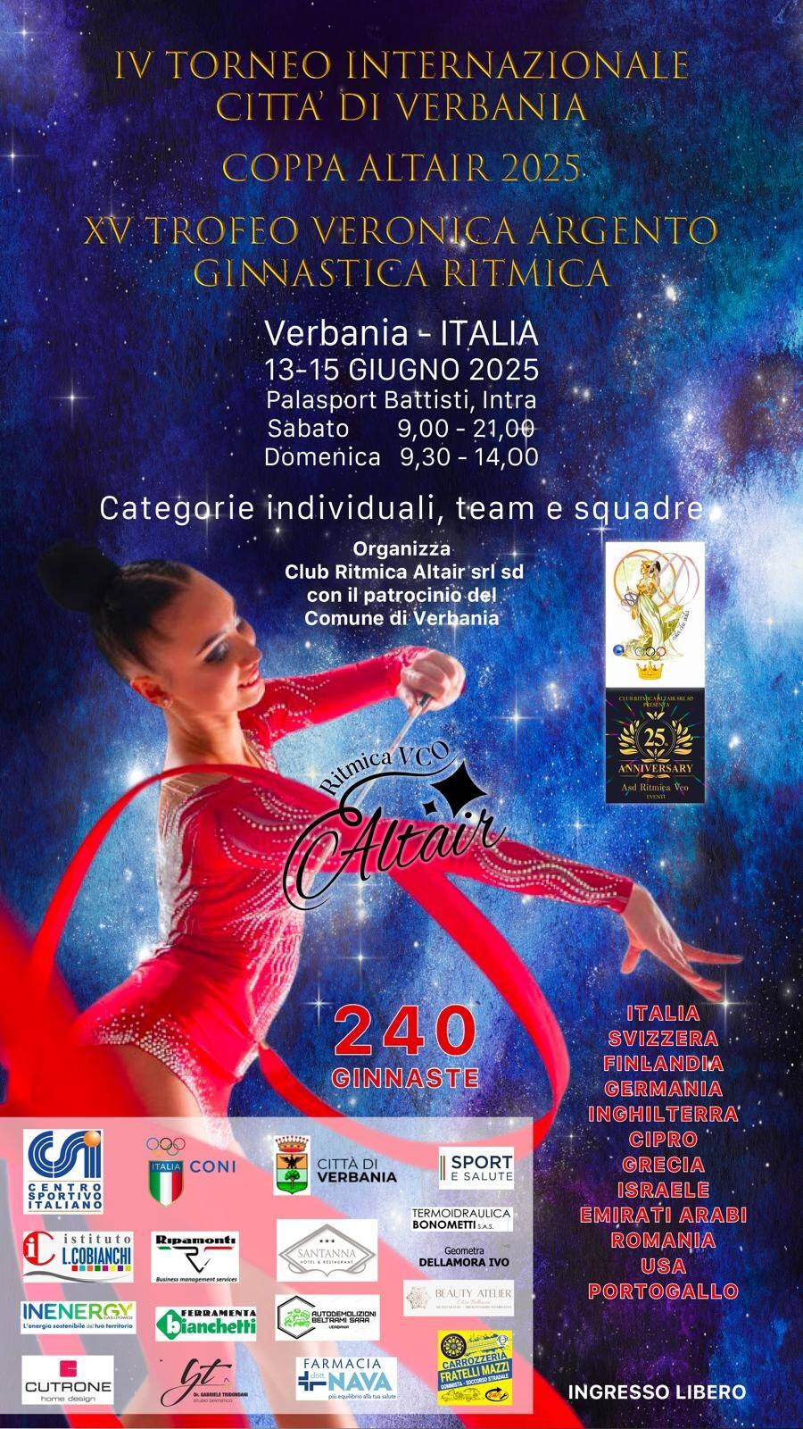 IV  Torneo Internazionale di Ginnastica Ritmica