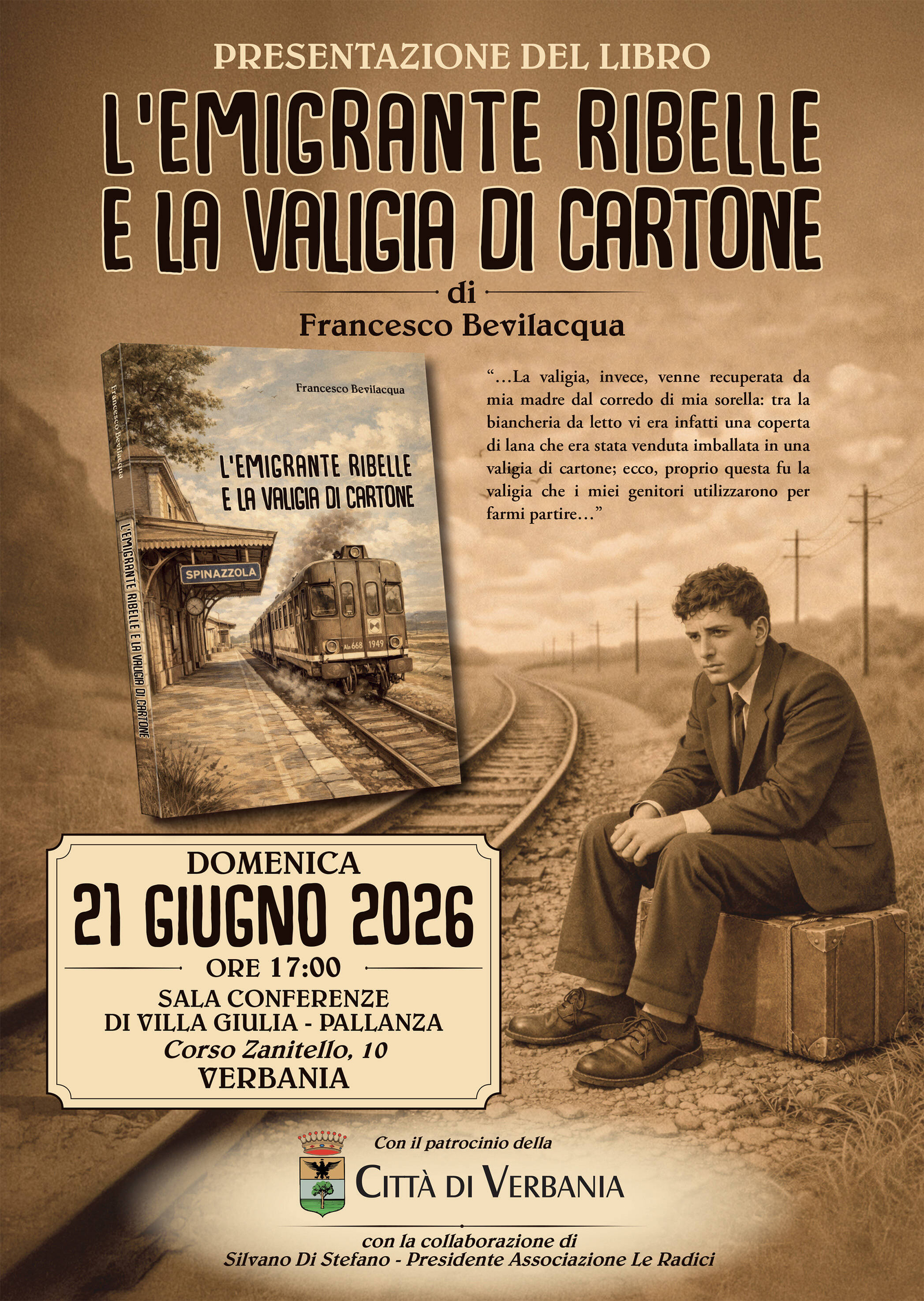 L'emigrante ribelle e la valigia di cartone