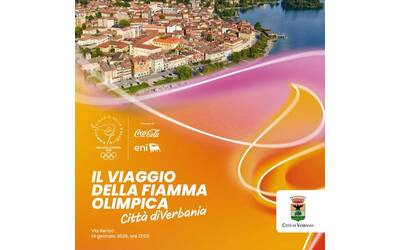 Immagine: La Fiamma Olimpica passa a Verbania