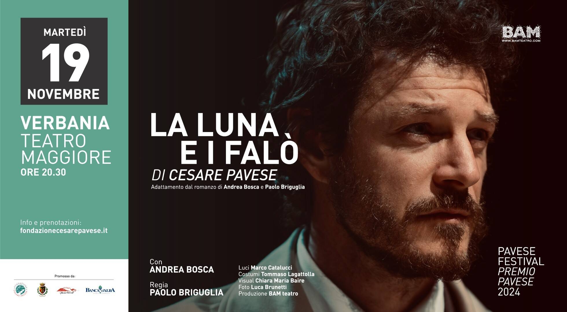 Immagine: La luna e i falò di Cesare Pavese