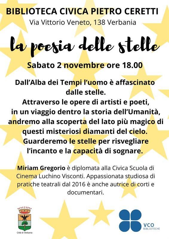 Immagine: LA POESIA DELLE STELLE