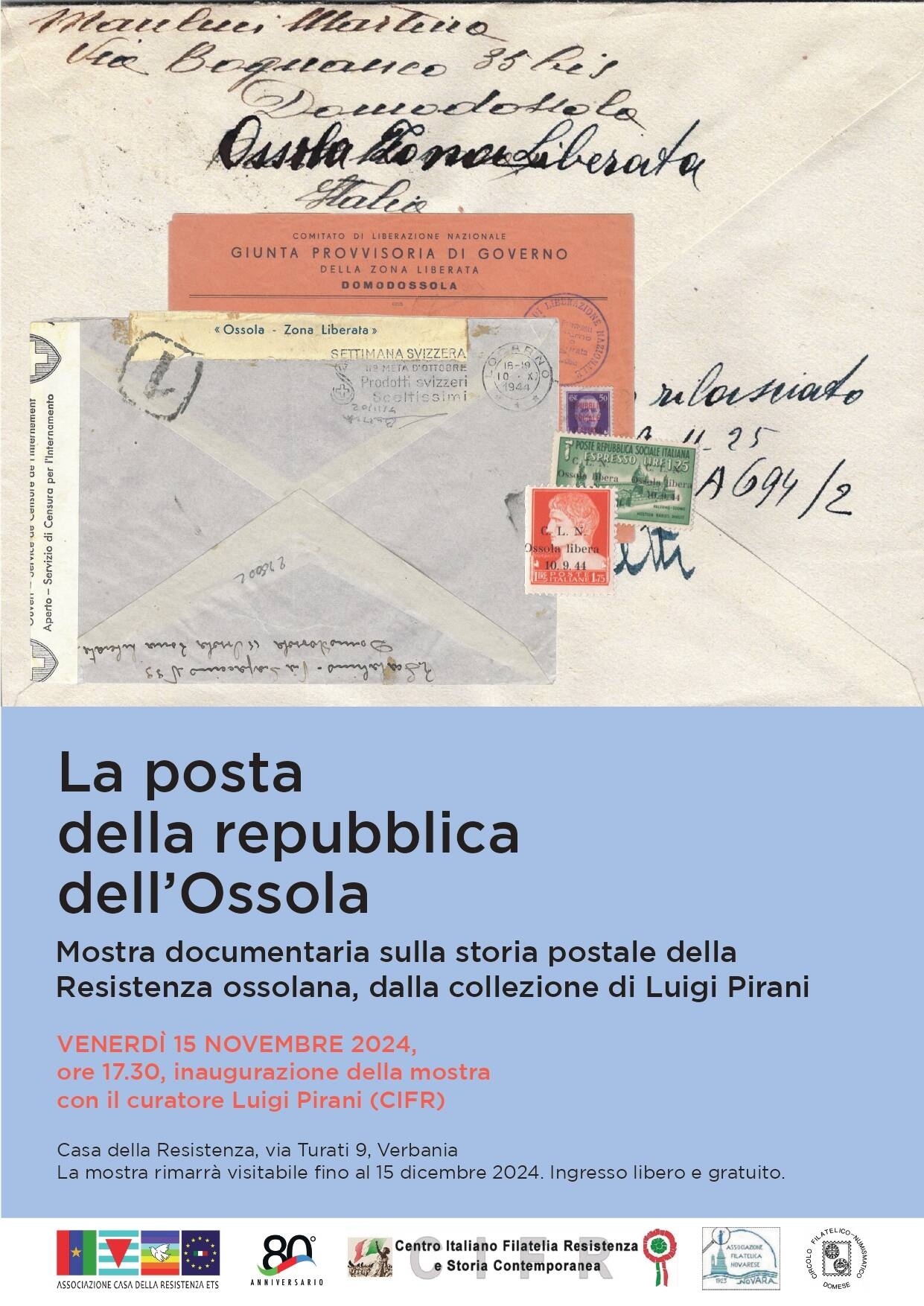 Immagine: La posta della repubblica dell'Ossola