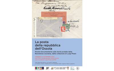 Immagine: La posta della repubblica dell'Ossola