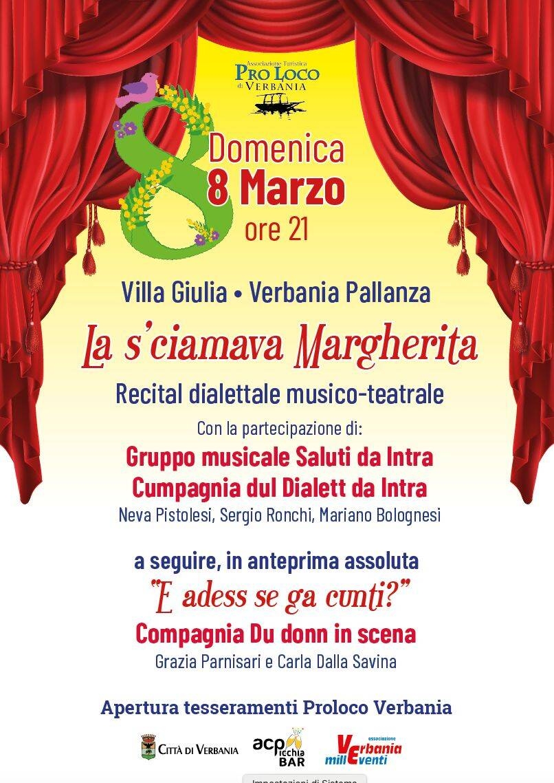 Immagine: "La s'ciamava Margherita"