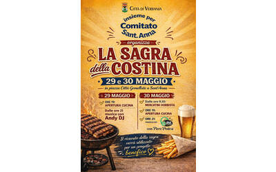 La sagra della costina in Piazza Città Gemellate