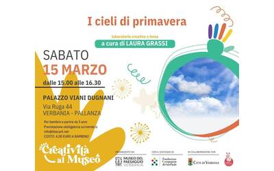 Laboratorio per bambini  "I cieli di primavera"