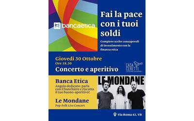 Immagine: Le Mondane: concerto e aperitivo