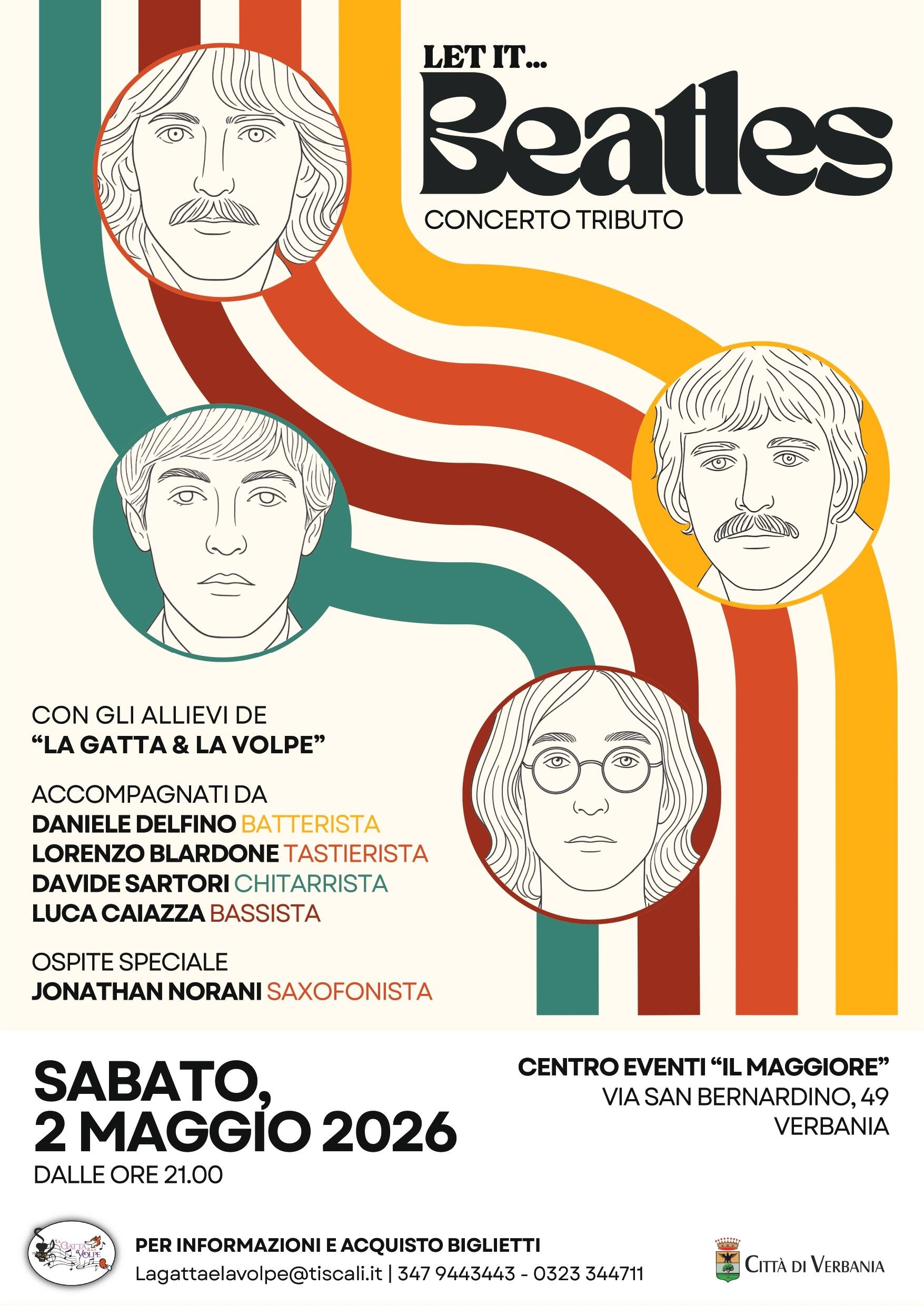 Immagine: LET IT... BEATLES CONCERTO TRIBUTO