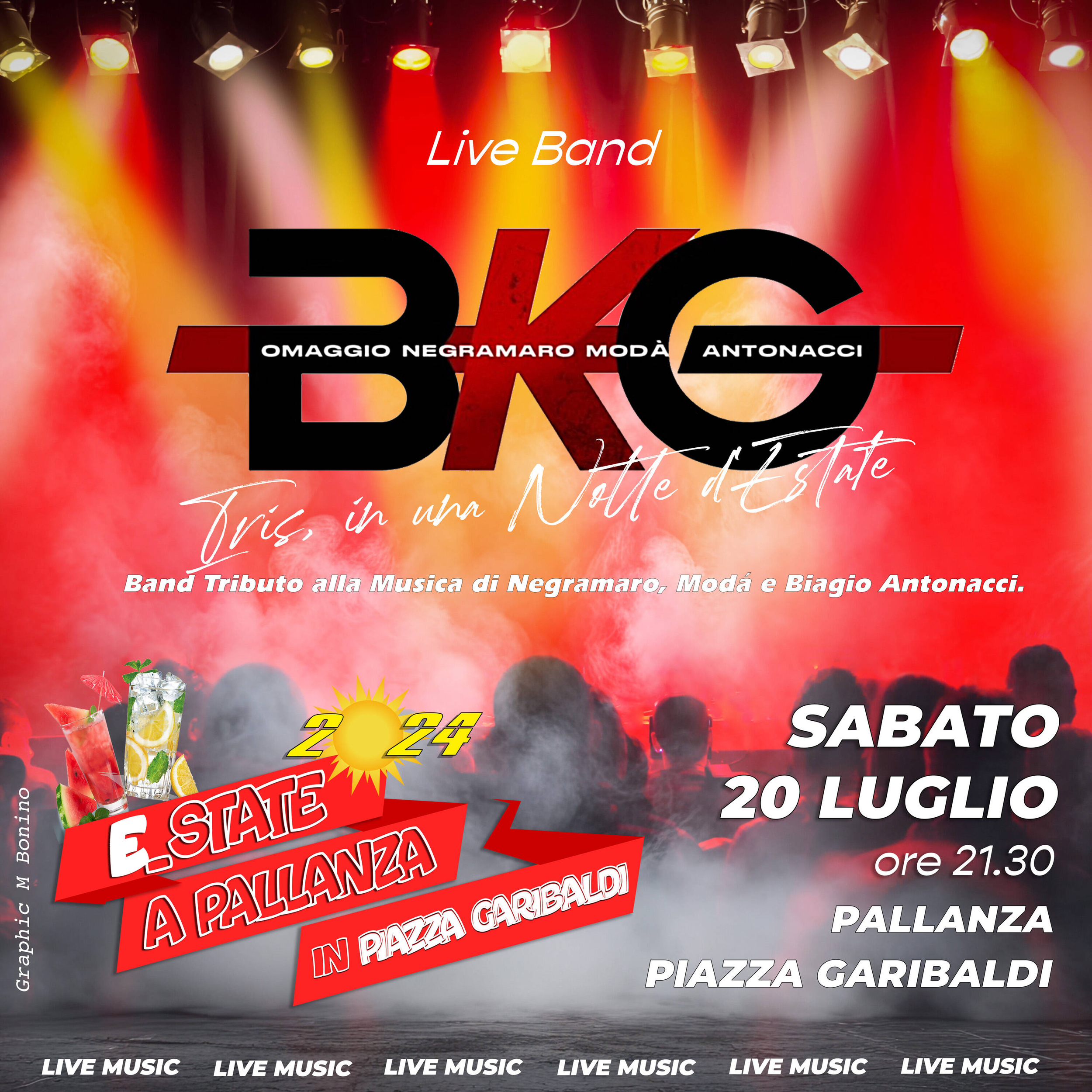 Immagine: Live band BKG 20 07 24 