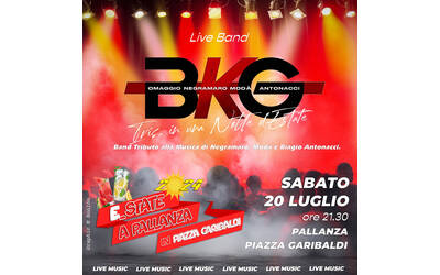 Immagine: Live band BKG 20 07 24 