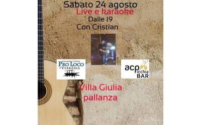 Immagine: Live e Karaoke con Cristian
